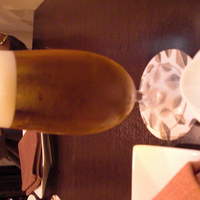 中国料理 かなめ - ビール￥480。写真が横（＾＾；；）