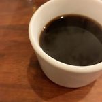 Torico meat - ドリンク写真:アフターコーヒーつき。