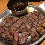 串焼キ カメチヨ・シャルボン - 牛リブロース(150g)