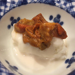 晶 - 7貫目 ウニの白子あえ 頂けるのはあと1ヶ月程です