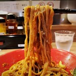 担担麺専門店 DAN DAN NOODLES. ENISHI - 担担麺 麻辣５辛､５シビレ　麺リフト