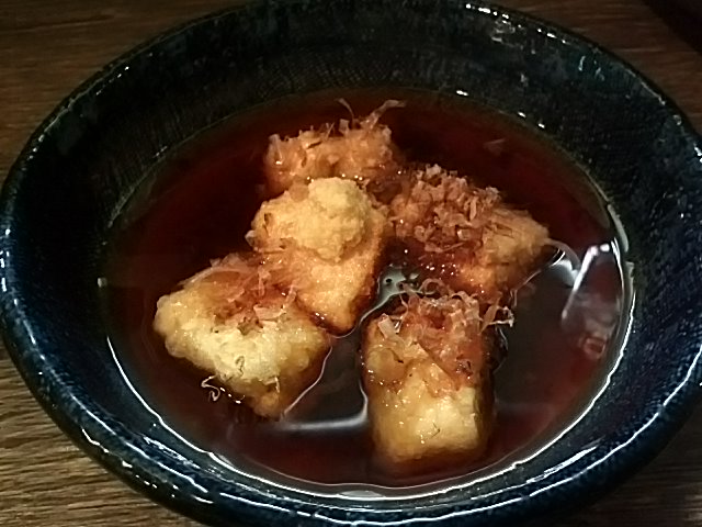 鸟鸟- 京豆腐あげだし 650円