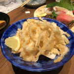 水魚 - 白えび素揚げ