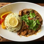 スプーンソング - ケーララスパイスのこってりしたやつ(のエビ) 1,300円