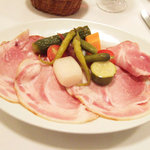ラミティエ - 酵素ポークのハムと野菜のピクルス(+105円)