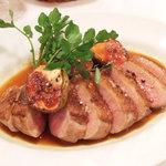 ラミティエ - 鴨ムネ肉のロースト(+315円)