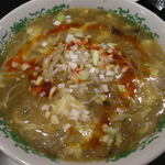 中華料理 銀河楼 - スーラー麺（20111016）