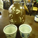 釜あげうどん 長田 in 香の香 - 注ぎにくい出汁・・・でも美味しい