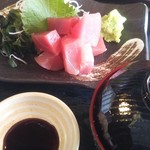 Kitashinagawa Gamushara - 天然マグロ生ブツ切り定食1000円税込