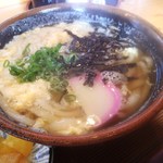 くつろぎ亭ひこべえ  - 玉子とじうどん