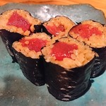 鮨なかもと - 鉄火巻き　1切食べてるので5切ですが6切あります