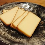 鮨なかもと - スモークチーズ