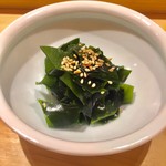 すし佐竹 - お通し