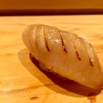 すし佐竹 - 6. 平貝    葵がつーんも効いてきた