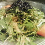 Shusai Okada - 定番のじゃこと水菜のサラダ