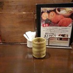 とんかつ小ばやし - テーブルアイテム