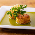 Moroccan spicy crab cake