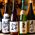 炉端 魚助 - 日本酒集合