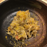 すし岩瀬 - 蟹・からすみ・シャリ