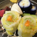 樽見 - 2011.10.23）お漬物の盛り合わせ