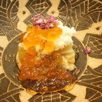 日本料理 晴山 - お昼５８００円のコースの先付け