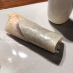 星期菜 白金 - ＊精進ダック・・お肉を使用せず、お豆と湯葉で作られています。 これも思ったより美味しい。 ＊最後にお茶を頂くとサッパリしていいですね。