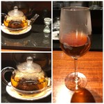 星期菜 白金 - ◆紅景天プーアル茶・・紅景天は、シベリアからチベット高原の海抜2000メートル以上に自生している高山植物で いろんな効能があるそう。 プーアル茶と共に頂くと少し甘みを感じます。