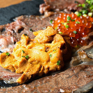 세계의 생 햄, 극상 고기·숙성 고기, 우니, 얼마의 호화 재료