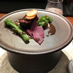 星期菜 白金 - 牛ヒレステーキ　豆鼓ソース