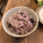 こもれび食堂+ - 黒豆ごはん