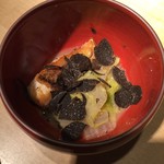 TTOAHISU - 甘鯛の鶏白湯ソース　トリュフたっぷり