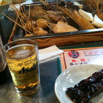 Tsutsumi Tei - ビール、どて焼き。おでんも美味しいよ！