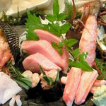 亀喜寿司 - 刺し盛