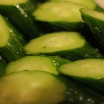 酒菜坊 橋蔵 - 姫きゅうり 梅キュー　ズームアップ