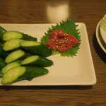 酒菜坊 橋蔵 - 姫きゅうり 梅キュー