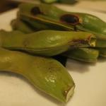 酒菜坊 橋蔵 - 焼そら豆　ズームアップ