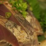 酒菜坊 橋蔵 - かつおたたき＆つぶ貝刺　ズームアップ