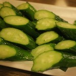 酒菜坊 橋蔵 - 姫きゅうり 梅キュー　ズームアップ