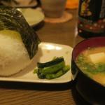 酒菜坊 橋蔵 - おにぎり 明太子