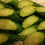 酒菜坊 橋蔵 - 姫きゅうり 梅キュー　ズームアップ