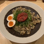 饗 くろ喜 - 浅蜊あえそば 温（1,200円） 2018.11