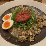 饗 くろ喜 - 浅蜊あえそば 温 アップ（1,200円） 2018.11