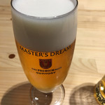 サントリー 天然水のビール工場 京都 - 2杯目 マスターズドリーム ( ´θ｀)