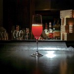 サイタブリア バー - ■あまおうとシャンパンのカクテル