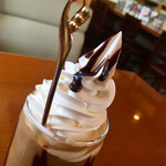 コーヒー通の店　散茶廊 - 固めの ホイップクリーム (♡ >ω< ♡)