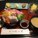 竹之里 - (料理)(豪華)海鮮丼