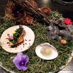 L'EAU - 水  葉  石