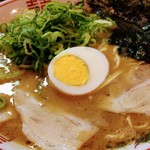 くるめや - 久留米ラーメン並、ねぎ