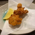 寿司処 すず木 - イイダコの天ぷら