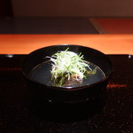 日本料理 幸庵 - あん肝の真薯椀